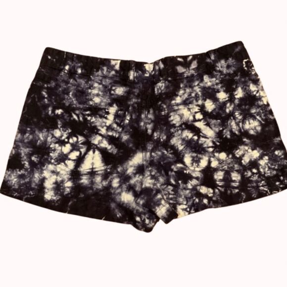 GAP Linen Blend Tie Dye Shorts Sz 2 - Picture 3 of 12